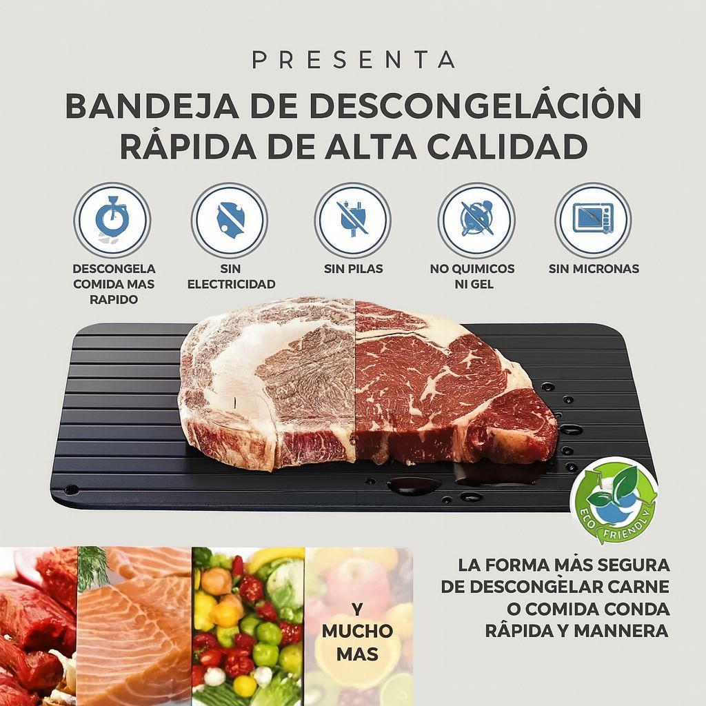 BANDEJA PARA DESCONGELAR CARNES